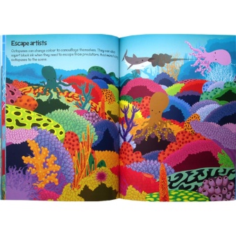 Hellopandabooks - 555 Sticker Fun UNDER THE SEA Sticker Book April 2018 - 3 Hellopandabooks - 555 Sticker Fun UNDER THE SEA Sticker Book - 3