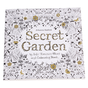 Perbandingan Harga HengSong Secret Garden An Inky Treasure Hunt And Coloring BookSecret 96 Pages English Periksa Peringkat