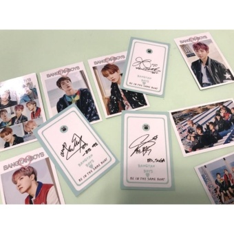 Gambar KPOP Bangtan Boys (BTS) Signature Photo Card 8.5cm X 5.5cm 10PCS  intl