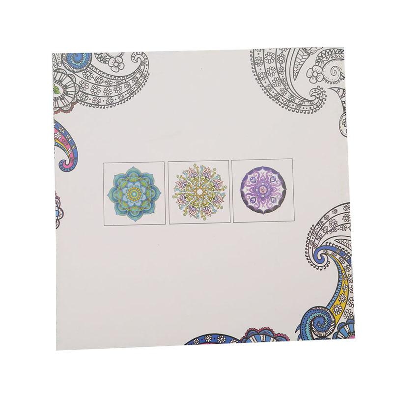 LALANG Secret Garden Zen Mandalas Painting Coloring Book EnglishEdition 24 Pages