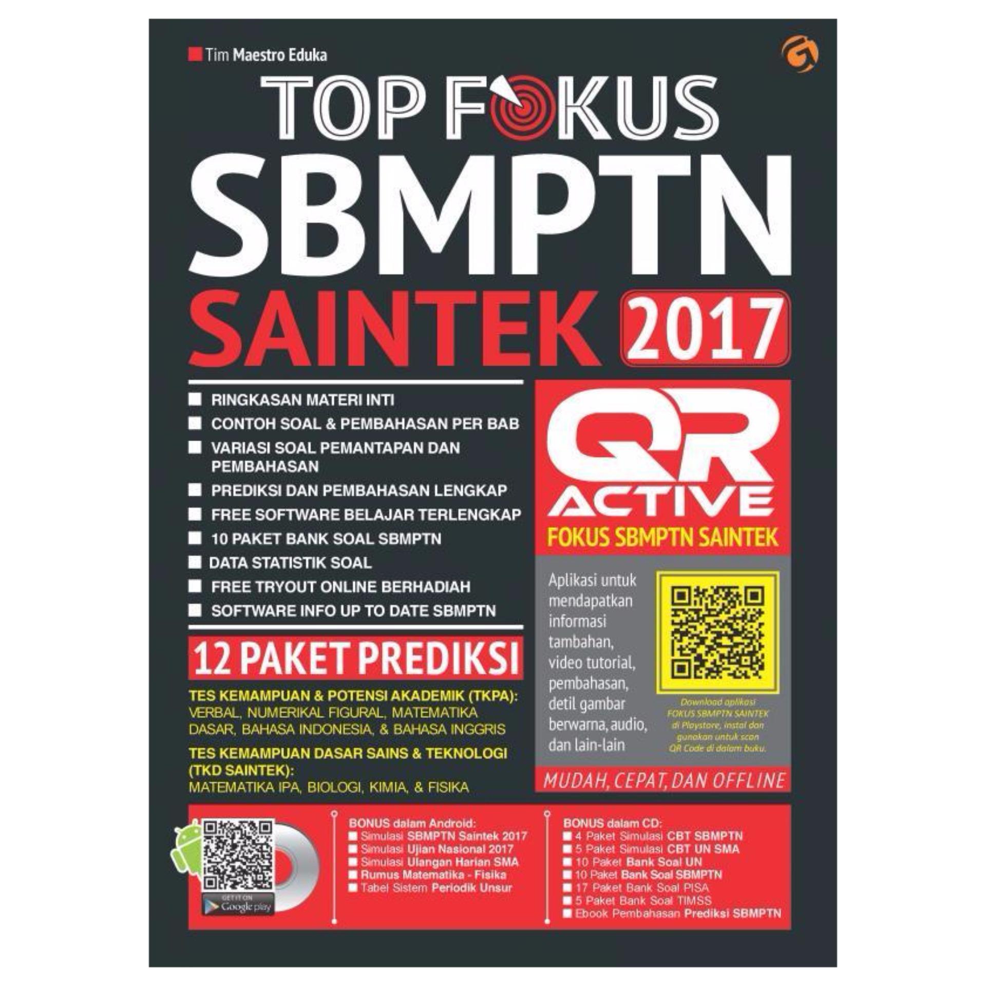 Flash Sale Magenta Top Fokus SBMPTN Saintek 2017 Genta Group