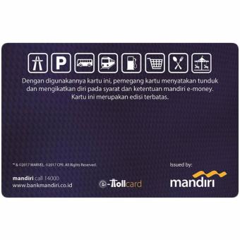 Mandiri E-Money Spiderman Suit Edisi Terbatas April 2018 - 2 Mandiri E-Money Spiderman Suit Edisi Terbatas - 2