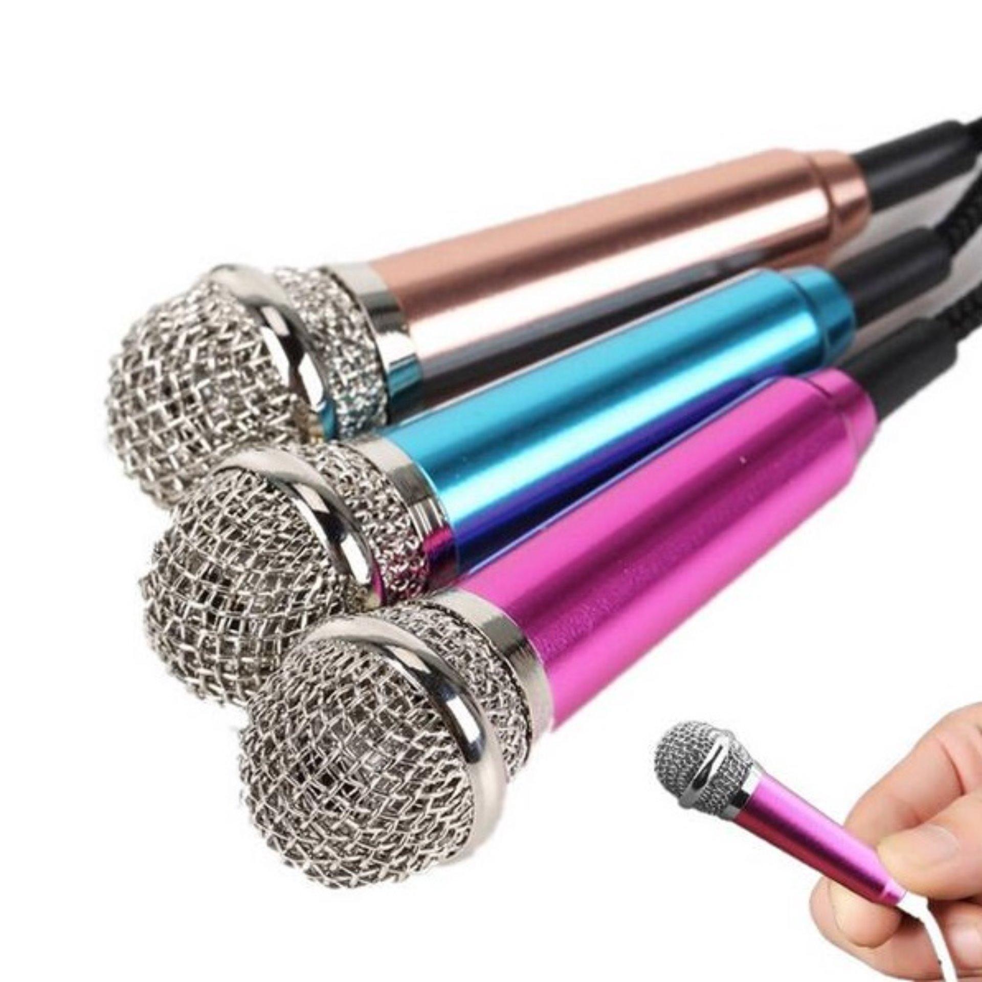 3 5mm Mini Singing Karaoke Microphone Mic Hp Iphone 