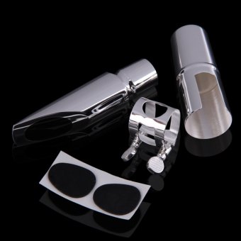 Perfect Metal Alto Saxophone Sax Mouthpiece Silver #6 New Mei 2019 - 2 Perfect Metal Alto Saxophone Sax Mouthpiece Silver #6 New - 2