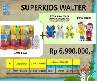 Gambar Superkids Walter Pluss Animal Series   Hafiz Doll Hafizah Doll