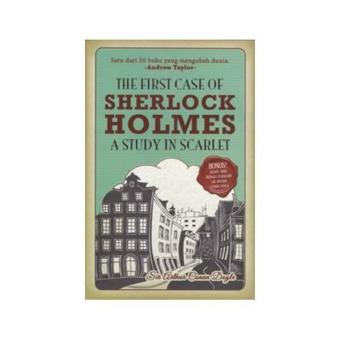 Gambar THE FIRST CASE OF SHERLOCK HOLMES; A STUDY IN SCARLET