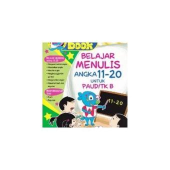 Gambar WUDI BOOK BELAJAR MENULIS ANGKA 11 20 UNTUK PAUD TK B