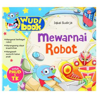 Gambar Wudi Book  Mewarnai Robot