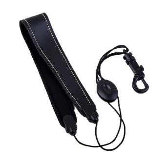 Gambar yazhang Soft Padded Saxophone Neck Strap With Adjustable SwivelSnap (Black)