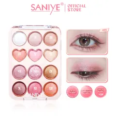 SANIYE 12 Colors Sweetheart Eyeshadow Palette E1271