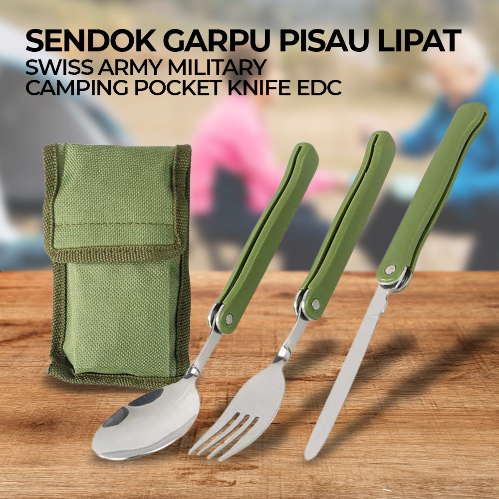 Pisau lipat hot sale swiss army