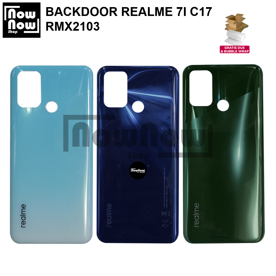 Backdoor Backcover Realme Ã§2 Back Cover Battery Cover Plastic