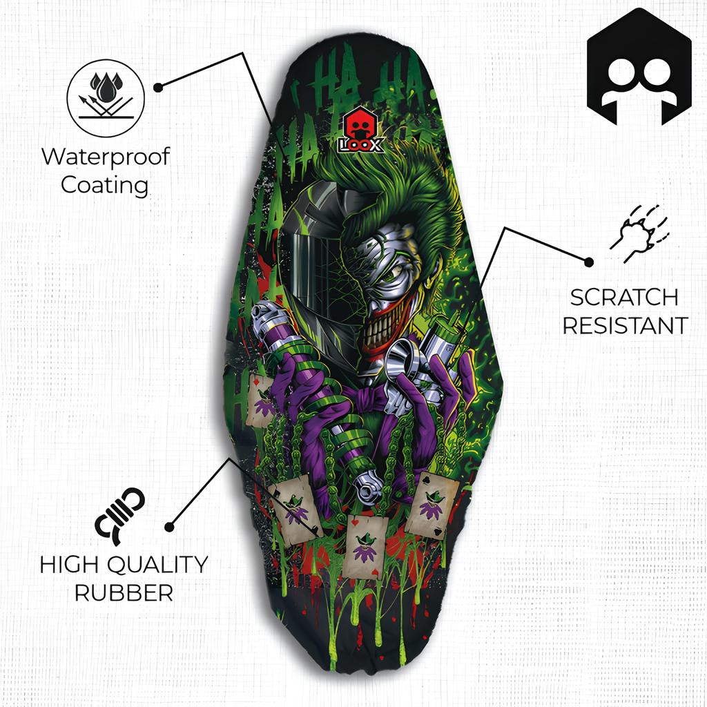 Full Print Motorcycle Seat Cover Anti Cat Scratches and Water/ Latest Full Printed Seat Cover Many Choices of Latest Characters Harga 29,950 rupiah*Gratis Ongkir