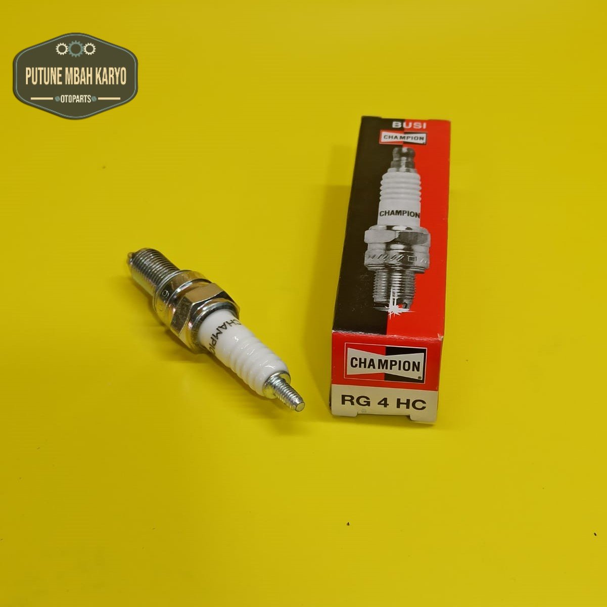 BUSI CHAMPION MOTOR SUPRA X 125 KHARISMA KARISMA BEAT RG4HC RG4 HC KPH Harga 9,814 rupiah*Gratis Ongkir