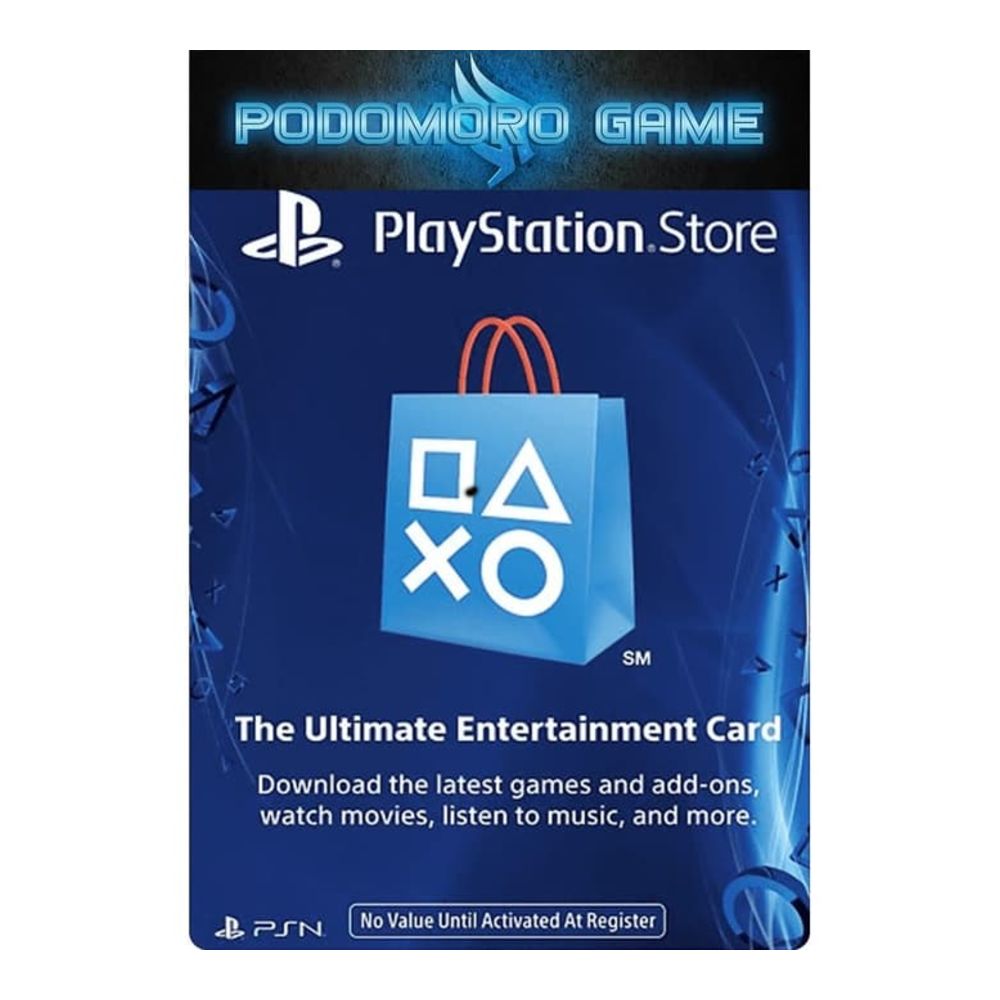 Playstation Network Ps4 Id Voucher PSN Gifts Card Isi PlayStation