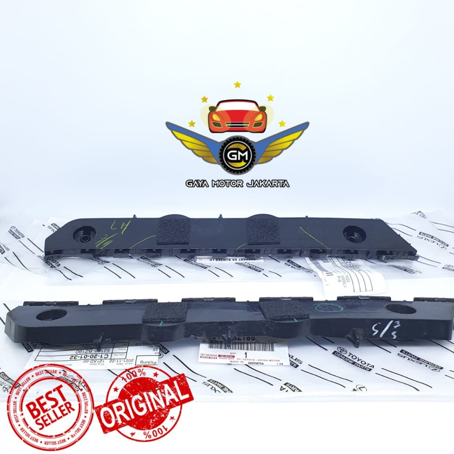 Support Bracket Bumper Belakang SET Kiri-Kanan Calya-Sigra Original Giá 146,000 Đồng*Miễn phí vận chuyển