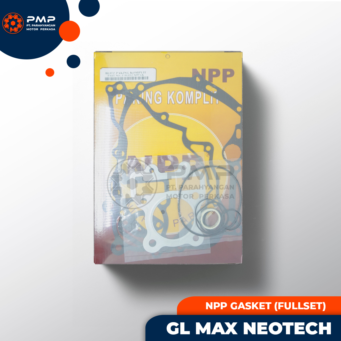 PAKING KOMPLIT FULLSET GASKET GL MAX NEO TECH NPP Harga 46,620 rupiah*Gratis Ongkir