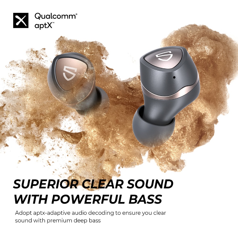 Soundpeats Sonic Bluetooth 5.2 Wireless 