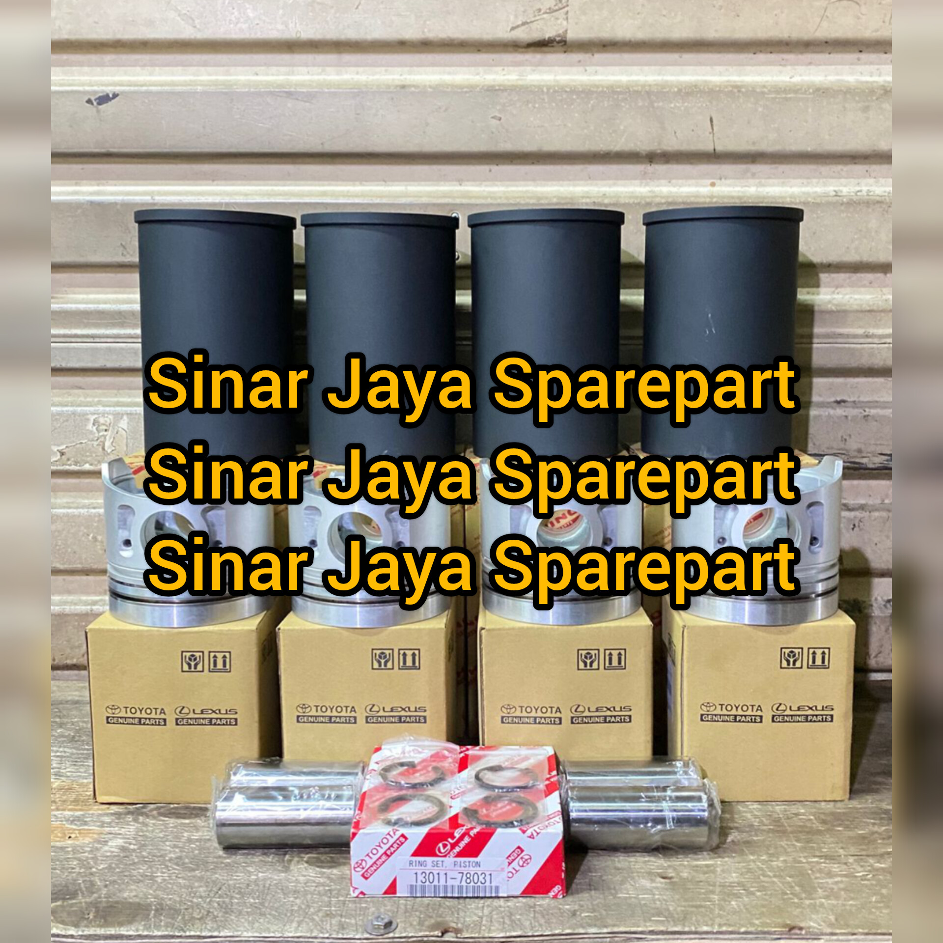 Liner Kit Toyota Dyna 140ht 140gt s05c Hino Dutro 140ht 140gt s05c Harga 6,350,000 rupiah*Gratis Ongkir