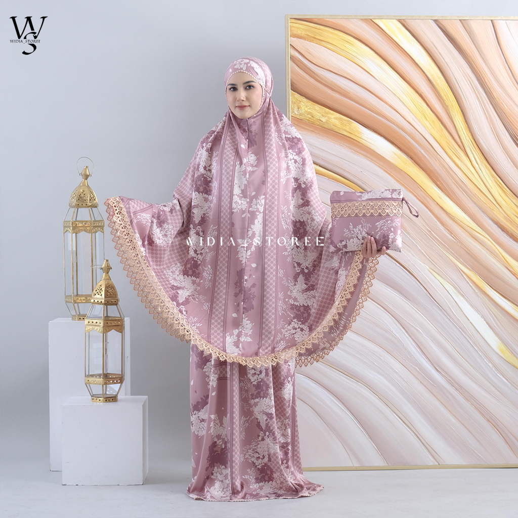 Luxury adult Mukena MaxMara silk 2in1