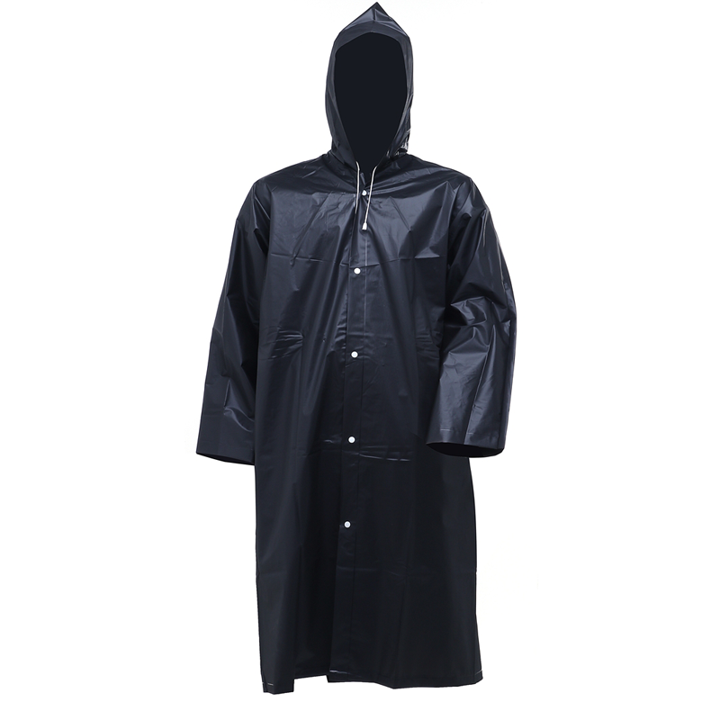 Hamlin Pemp Jas Hujan Pria Wanita Portable Raincoat Poncho with Hood Material EVA ORIGINAL - Black Harga 321,000 Ringgit*Penghantaran Percuma