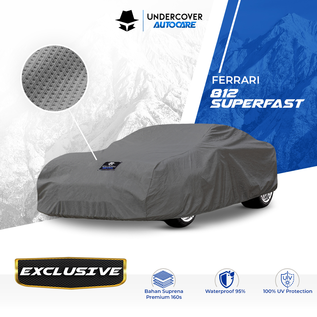 Undercover Autocare - Cover Mobil Ferrari 812 Superfast Exclusive Harga 1,318,000 rupiah*Gratis Ongkir