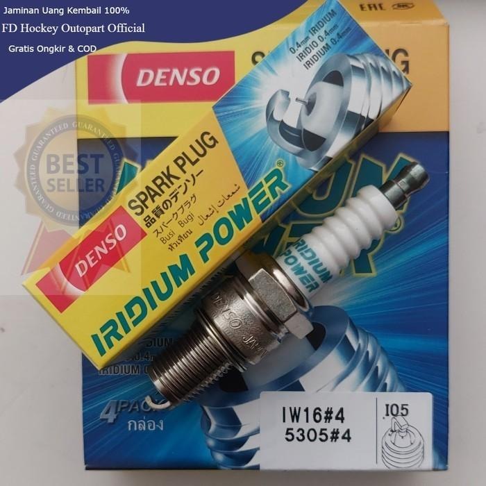 Promo - Iridium Spark Plugs for Toyota Kijang Karbu Efi Krista Rangga Denso Iw16 Capsule Harga 75,000 rupiah*Gratis Ongkir