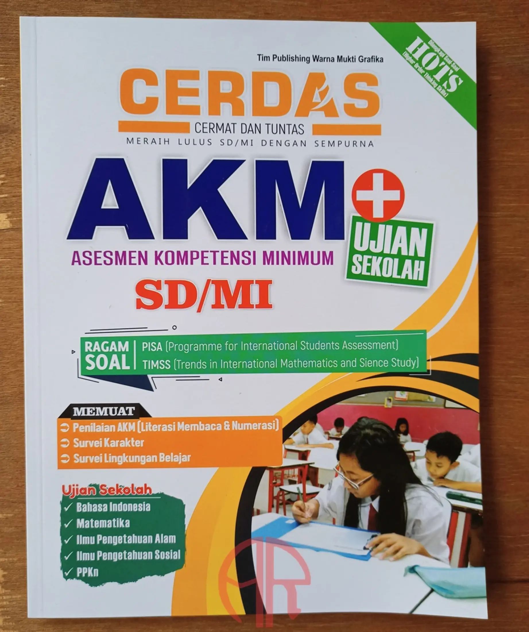 Buku Cerdas Akm Ujian Sekolah Sd Mi Kelas 6 Revisi K13n Lazada Indonesia