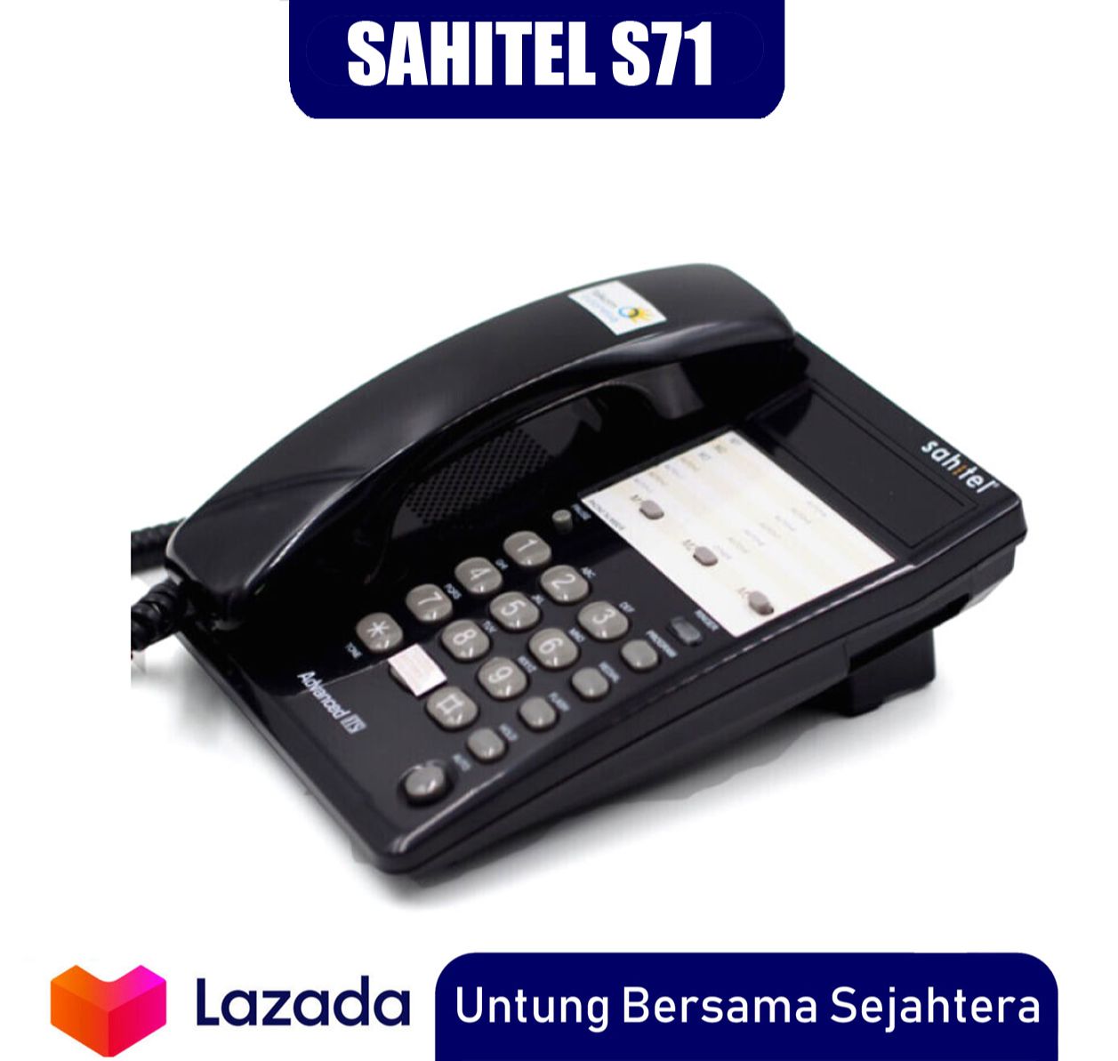 Telepon Kabel Sahitel S71 Harga 260,000 rupiah*Gratis Ongkir