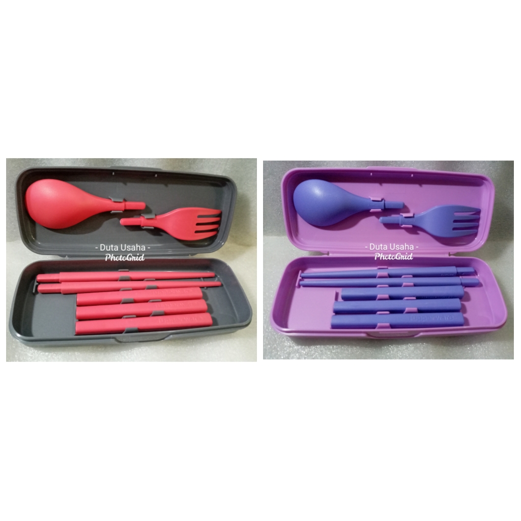 Portable set alat makan