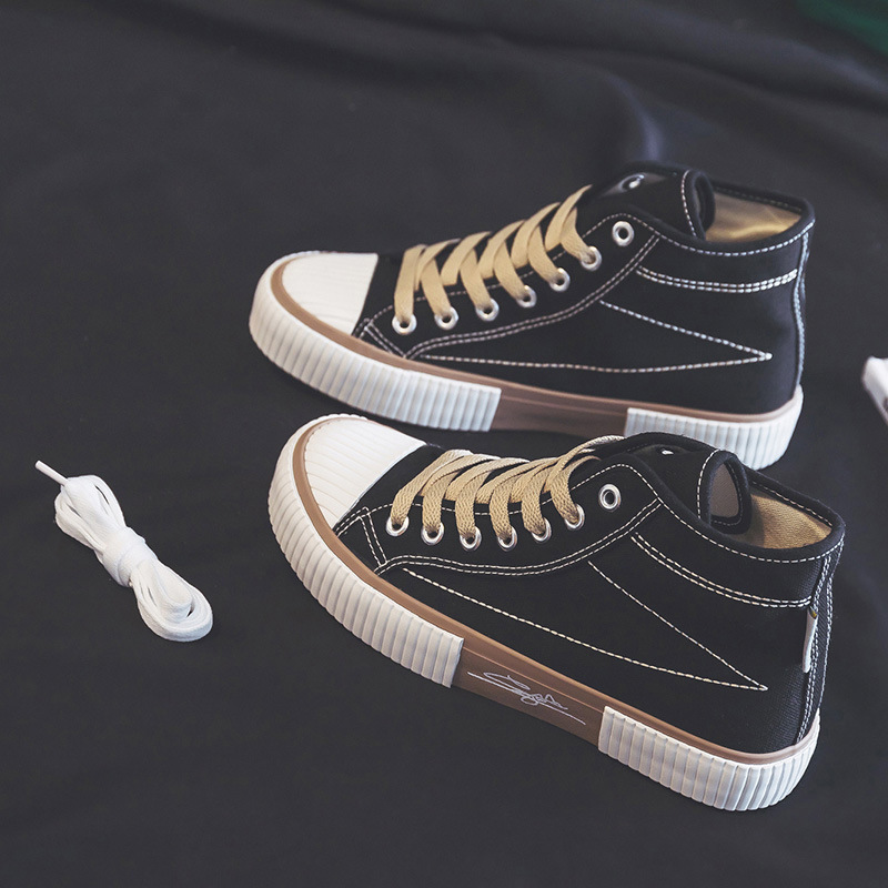 SlaluStok Store New Cnv High Sepatu Kanvas Korean Style - Sneakers Sepatu Wanita sepatu sport trendy Sneakers olahraga