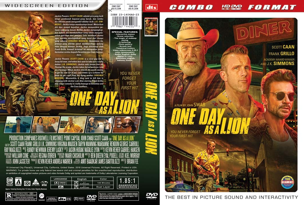 Dvd Filme: One Day As A Lion (2023) Dublado & Legendado