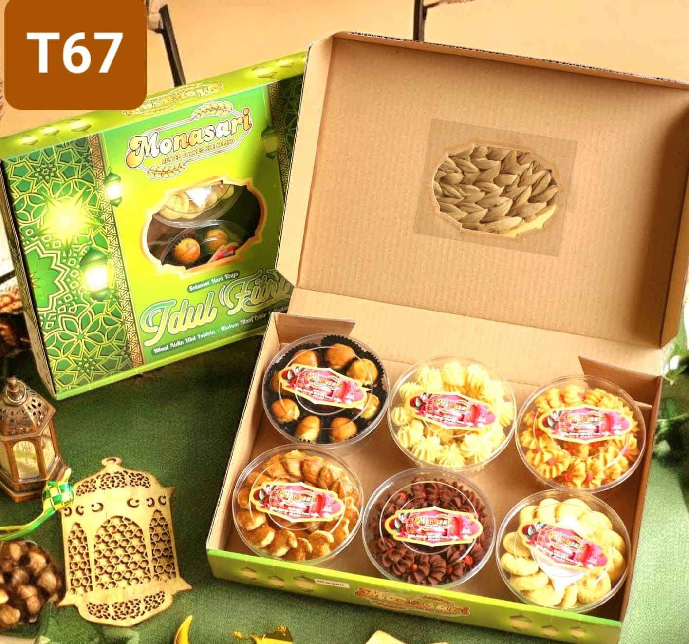 HAMPERS MONASARI Kue Kering Lebaran / Parcel Kue Lebaran