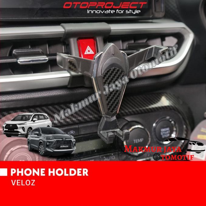 PROMO TERBATAS - CAR PHONE HOLDER MOBIL TOYOTA VELOZ 2021-2022 DUDUKAN HP OTOPROJECT Harga 582,000 rupiah*Gratis Ongkir