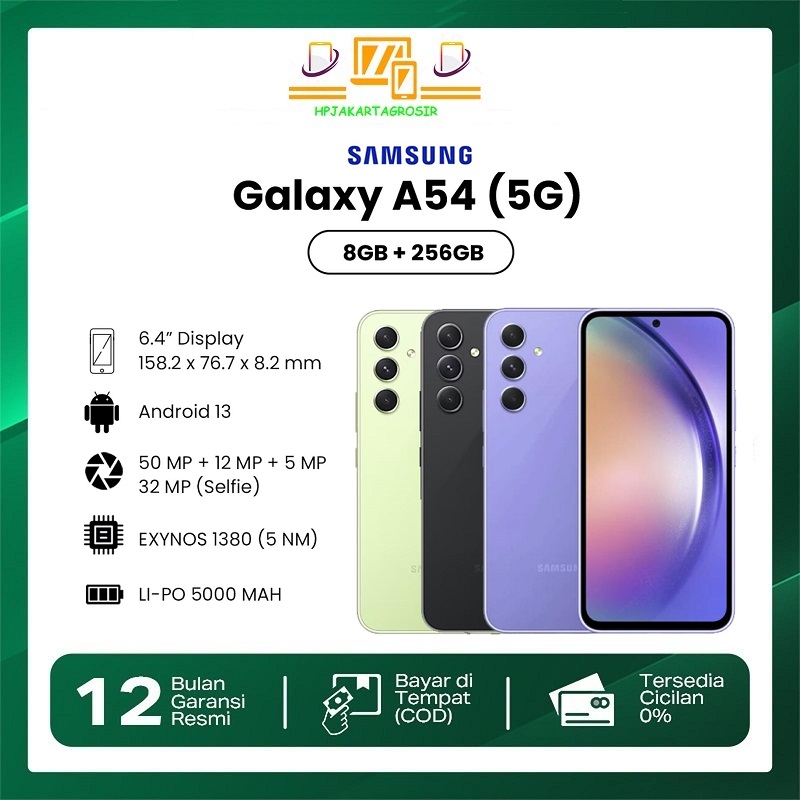 Samsung Galaxy A54 5g 8/256 Gb Harga  3,150,000 Ringgit*Penghantaran Percuma