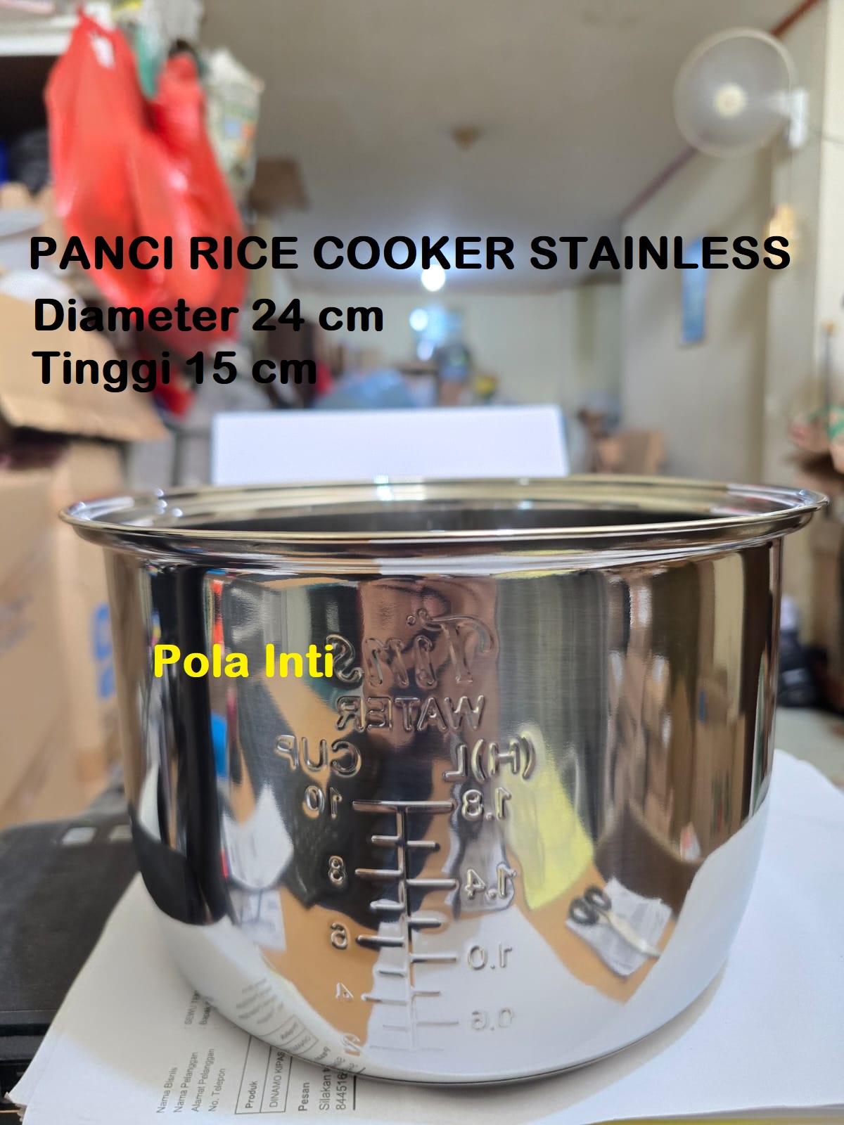 Panci Stainless Rice Cooker Cosmos Jual Panci Stainless Rice
