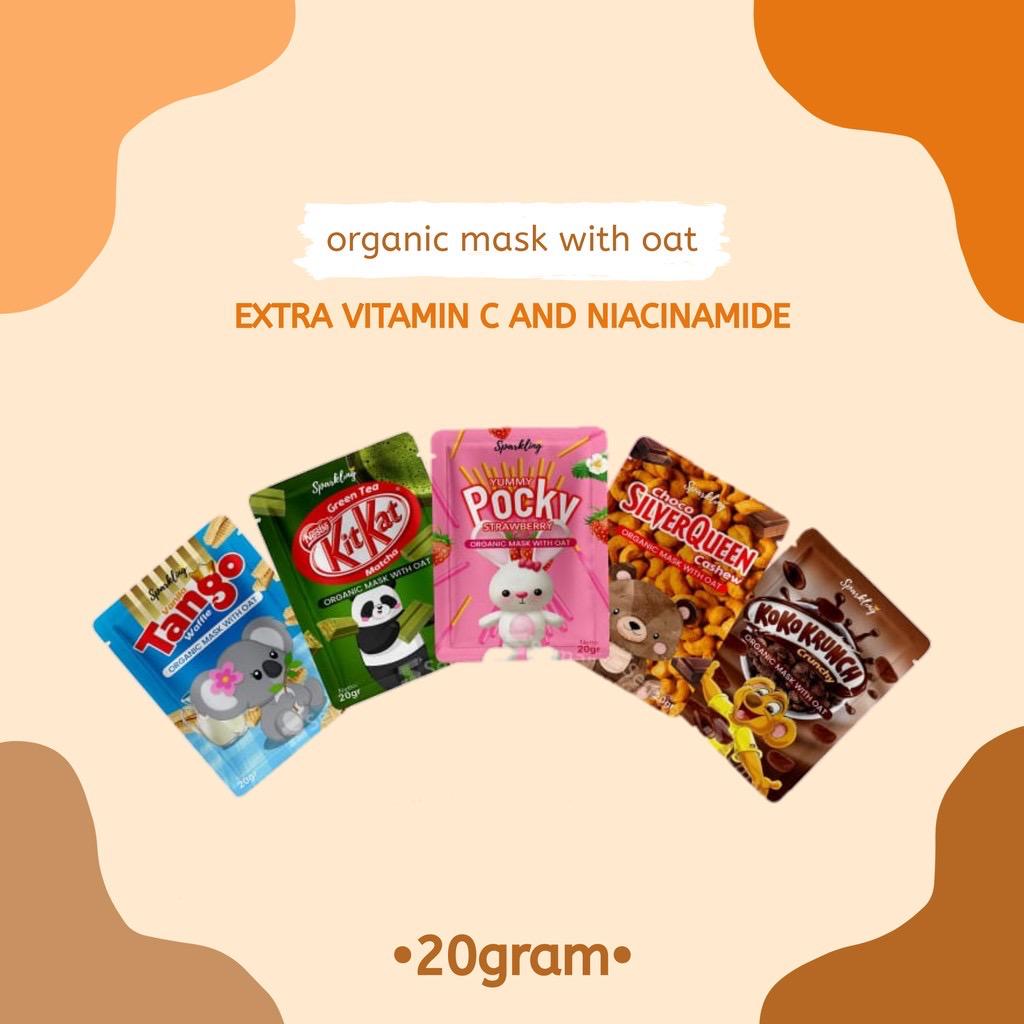 Jual Masker Organik Sparkling Terbaru Nov 22 Lazada