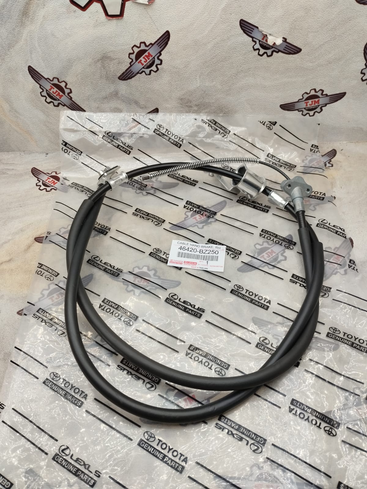 Hand Brake Cable Right Rear Hand Brake Cable Rh Toyota Grand New Avanza 2017-2021 46420-Bz250 Harga 155,000 rupiah*Gratis Ongkir