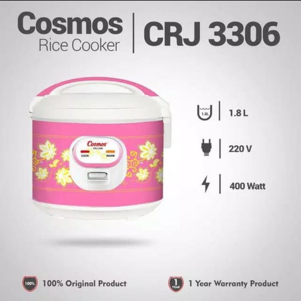 harga rice cooker cosmos crj 3306