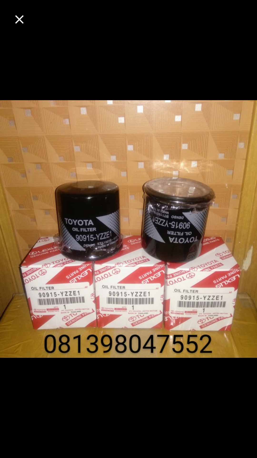filter oli / saringan oli Toyota Camry, Alphard ANH10 2002-2007 1pc Harga 37,500 rupiah*Gratis Ongkir