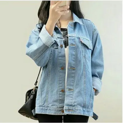 jaket denim korea