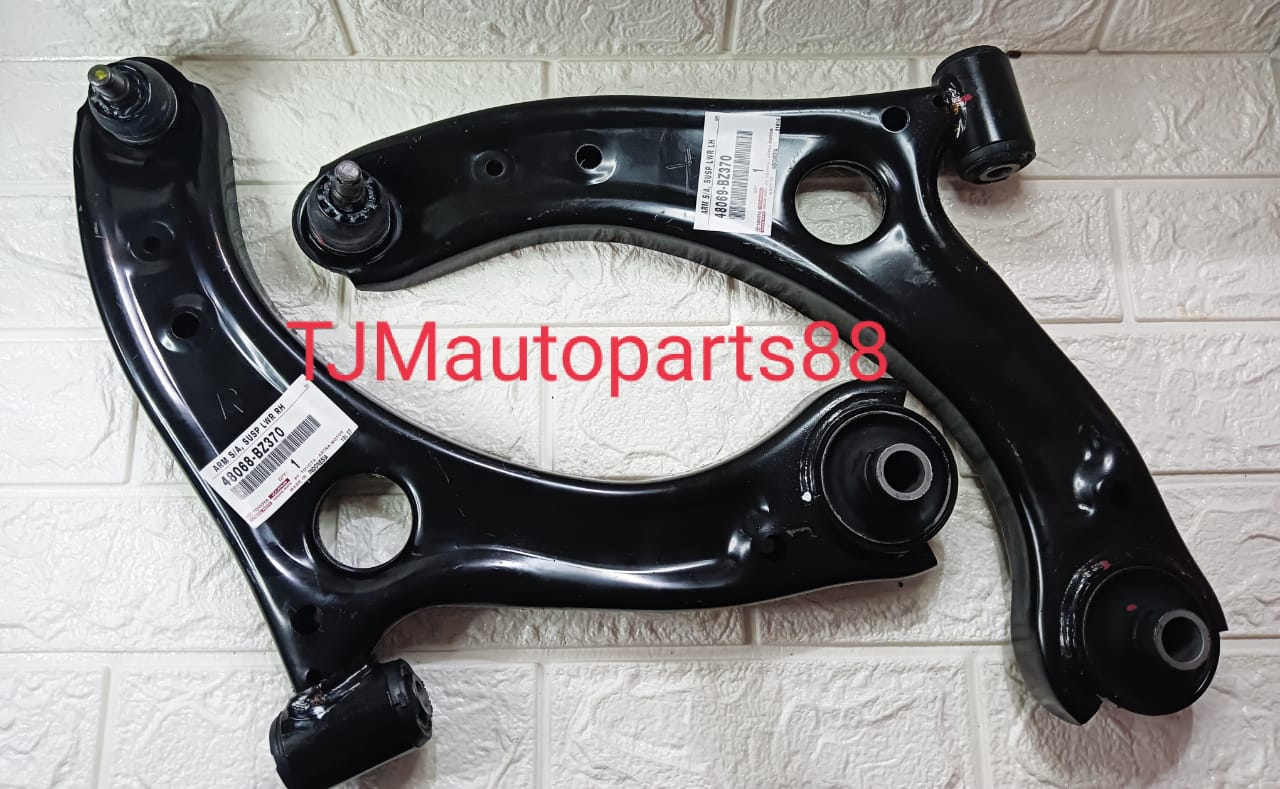 lower arm assy kanan dan kiri (RH) & (LH) agya / ayla 48068-BZ370 ORI Harga 875,000 rupiah*Gratis Ongkir