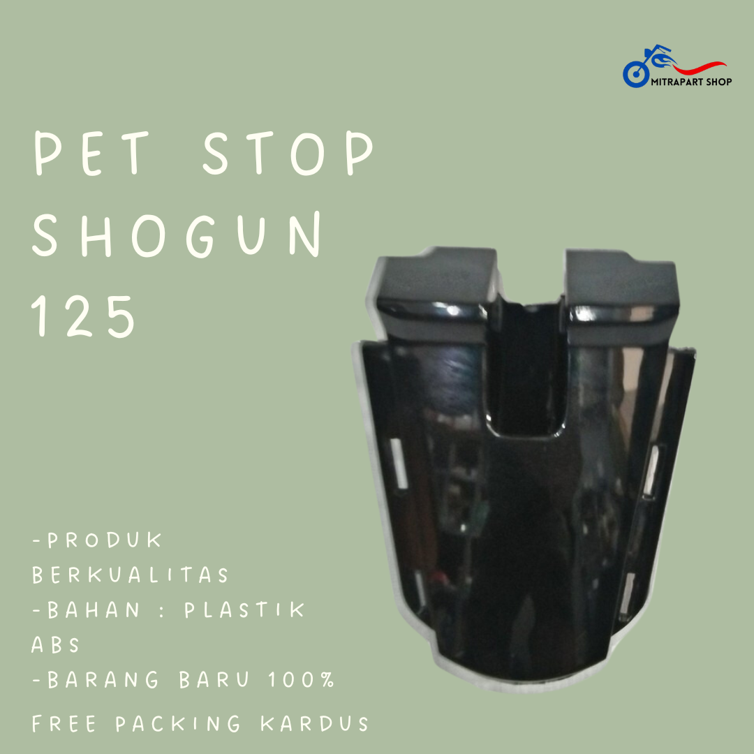 Cover Pet Stop Shogun !25 Harga 27,800 rupiah*Gratis Ongkir