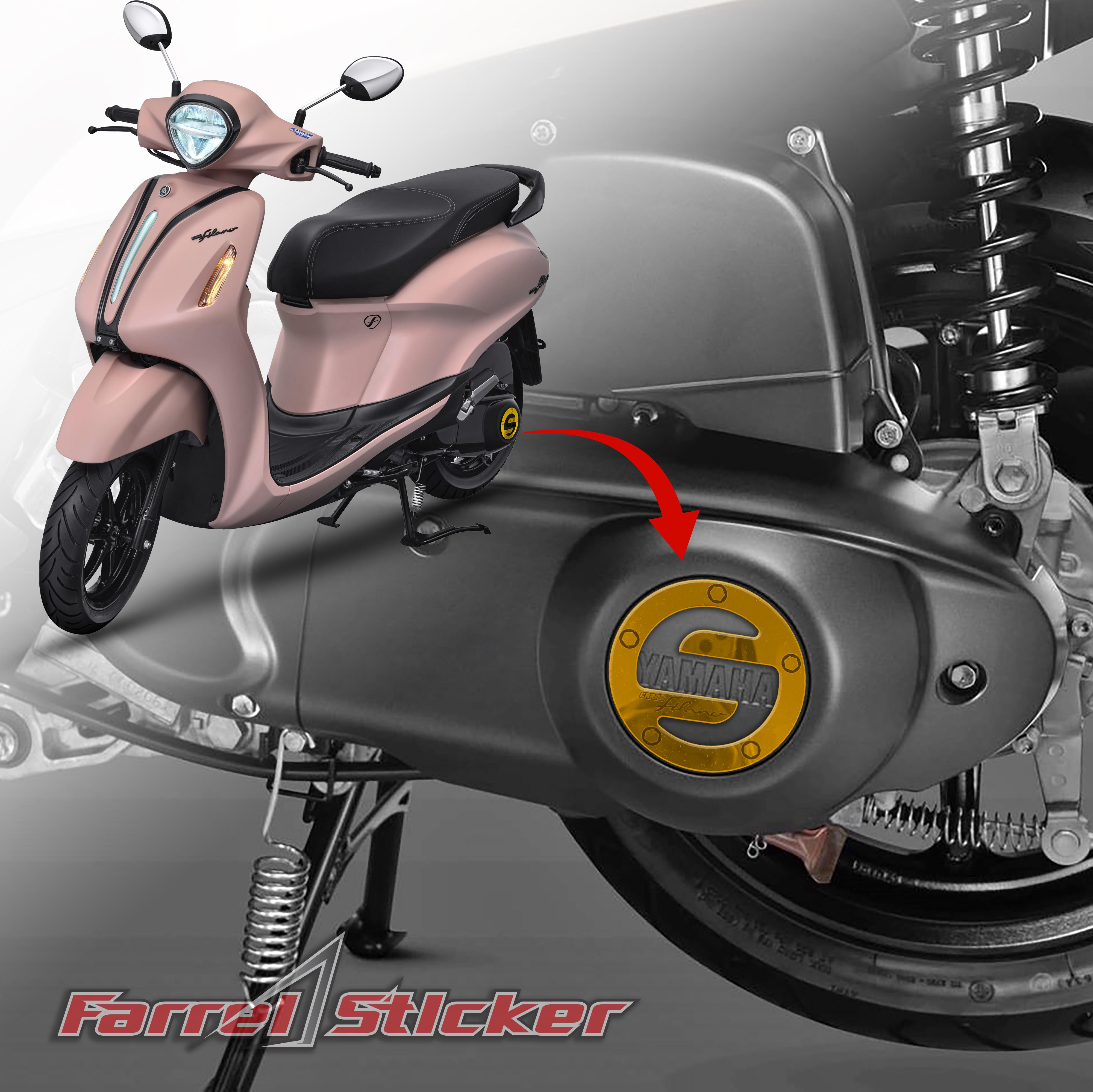 Filano acrylic variant garnis CVT Yamaha Gran filano emblem Harga 24,450 rupiah*Gratis Ongkir
