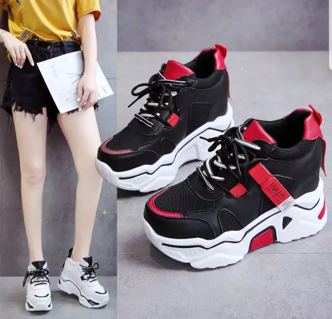 Sepatu Sneakers Wanita Jinntu Korean Style AH 004 Sepatu Sneakers Wanita Jinntu Korean Style AH 004