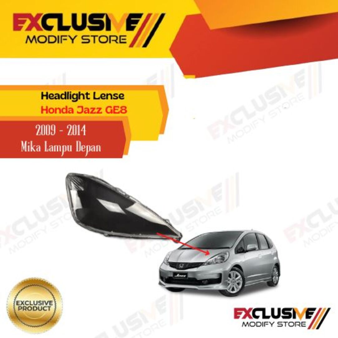 Glass Mica lamp Honda Jazz Ge8 2009 - 2014 OEM quality Harga 700,000 rupiah*Gratis Ongkir