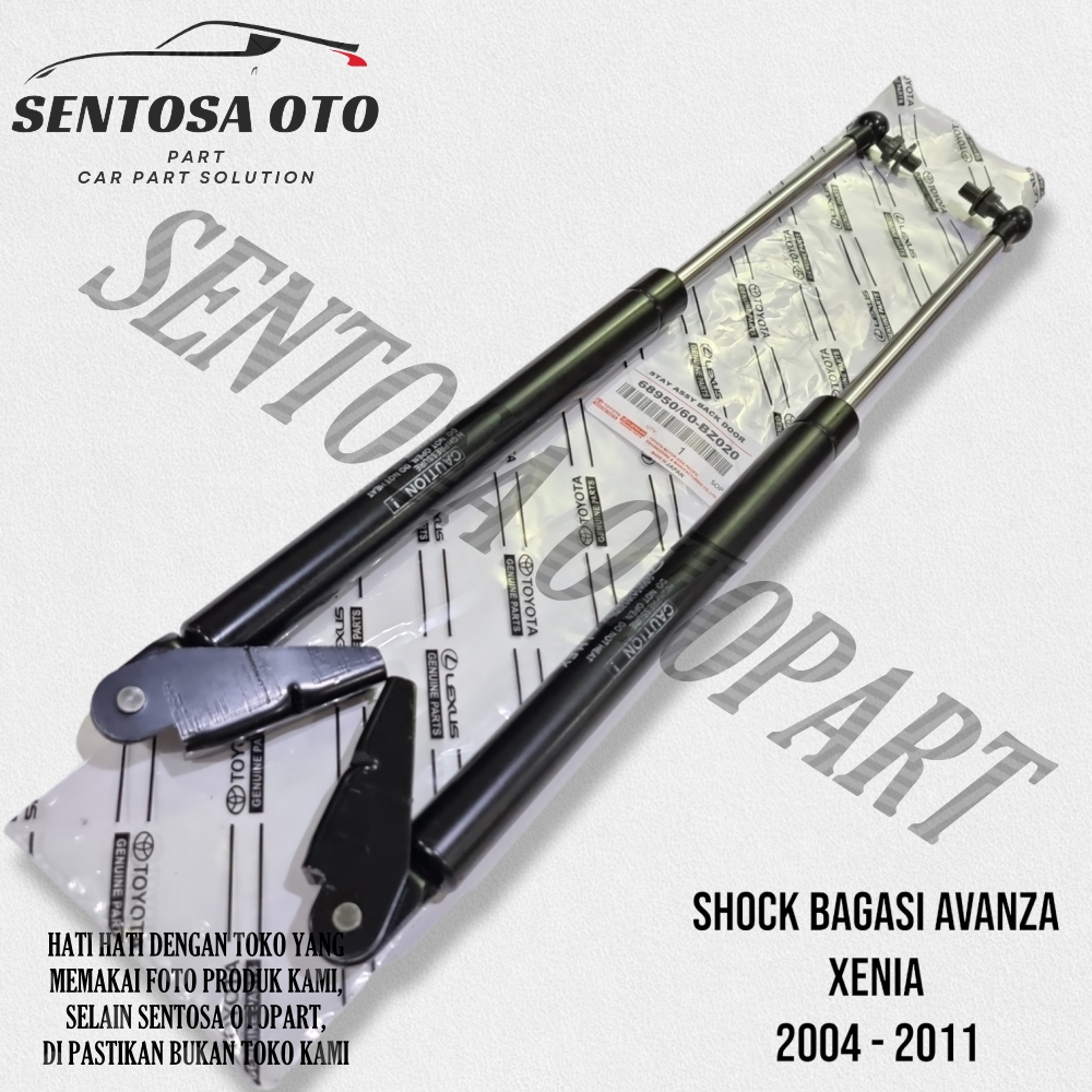 Shock Bagasi Hidrolik Avanza Xenia Old 2004 2005 2006 2007 2008 2009 2010 2011 Pintu Belakang Original 1Set Harga 135,000 rupiah*Gratis Ongkir