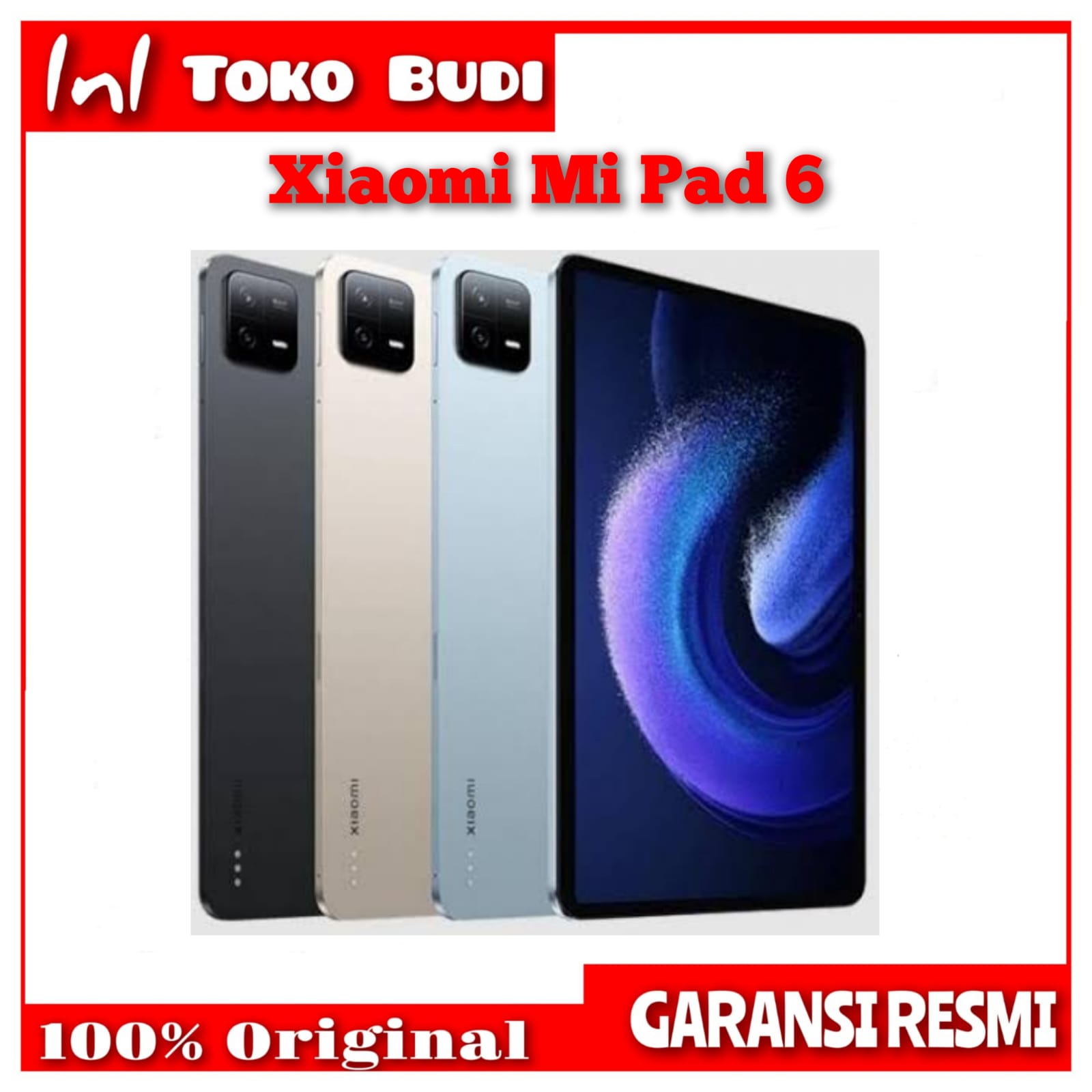 Xiaomi Mi pad 6 8/256Gb Garansi Resmi Tam Harga  4,849,000 Ringgit*Penghantaran Percuma