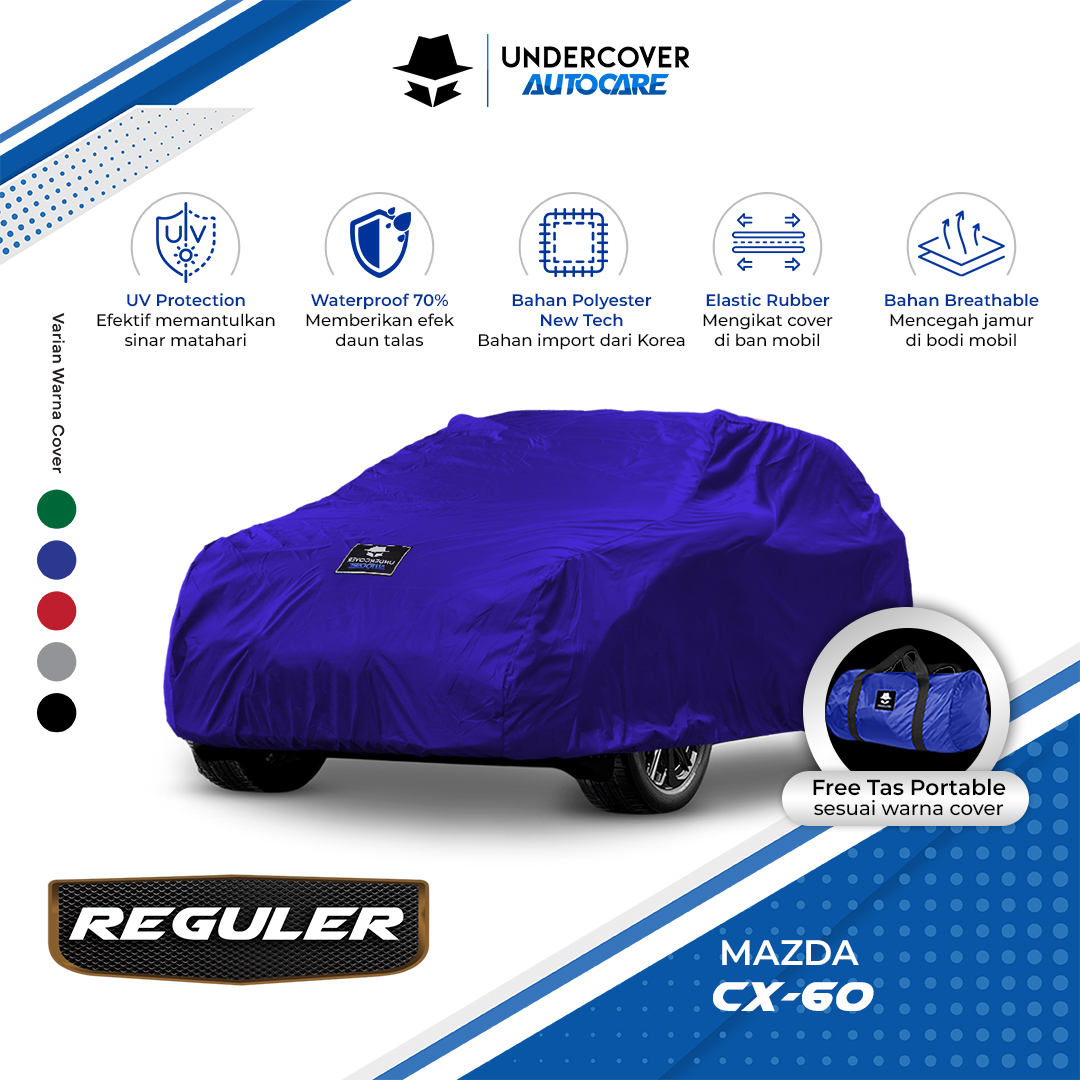 Undercover Autocare - Cover Mobil Mazda CX-60 Reguler Harga 307,000 rupiah*Gratis Ongkir