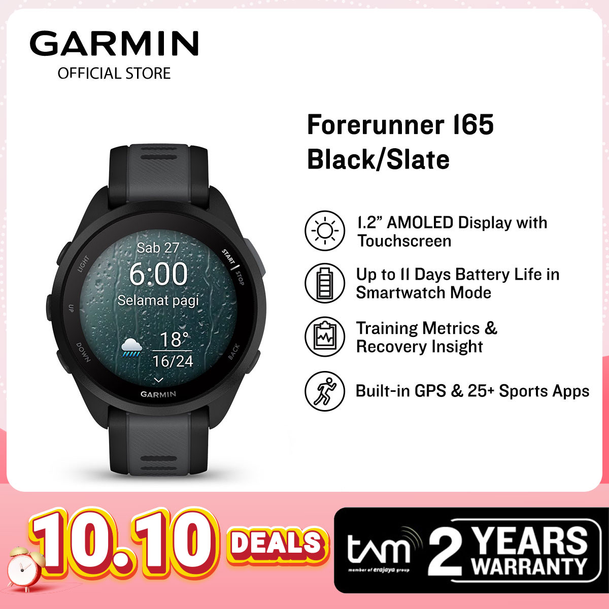 Beli Garmin Forerunner 220 Online Harga Terbaik Lazada Indonesia
